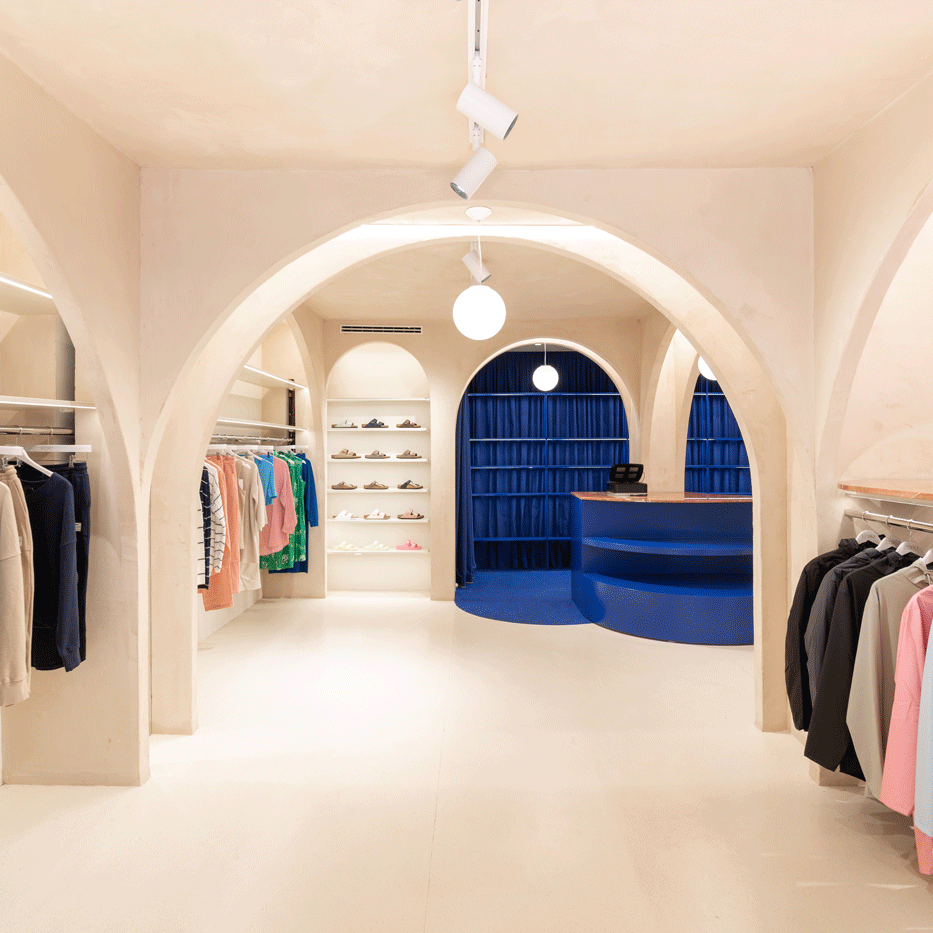 Clothing Store Ecru FIVE OH FIVE DESIGN